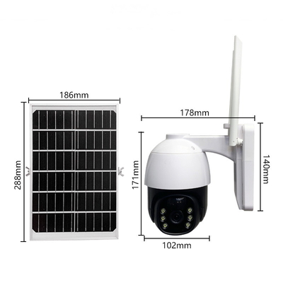 Solar Camera Outdoor Security Camera System with Remote Access and Night Vision