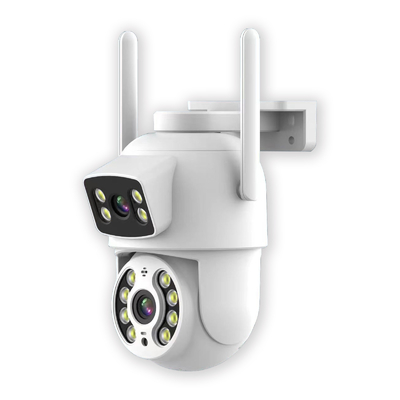 IP66 Weatherproof Monitor 1080p Wireless Solar Camera PTZ Security Camera System