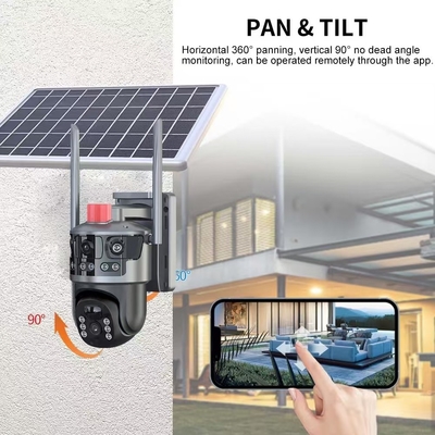 Solar Powered Security Camera with Remote Viewing via Smartphone Solar Power Camera