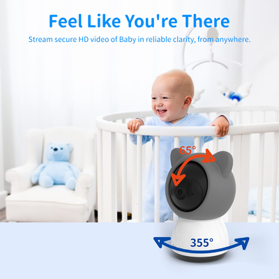 1080p Smart Baby Care Camera Monitor with Two Way Audio Motion Detection