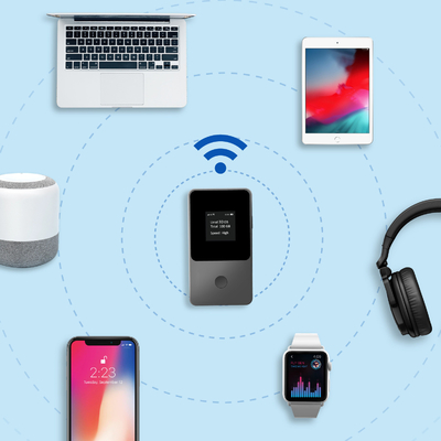 Portable Wi Fi Hotspot with USB Charging and LCD Display Portable Wifi Device