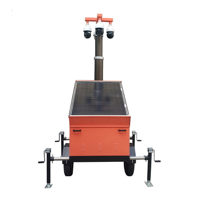 Wireless Mobile Trailer Camera / Solar Traffic Camera with Night Vision and MicroSD Card